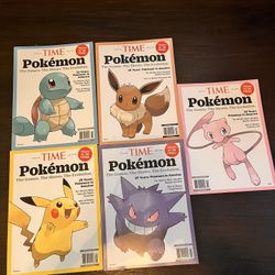 POKEMON TIME MAGAZINE RARE COLLECTION 