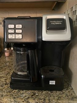Hamilton Beach FlexBrew Coffee Maker | Single Serve + Full Pot | Works Great