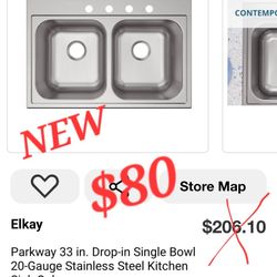 Elkay
Kitchen Sink Only