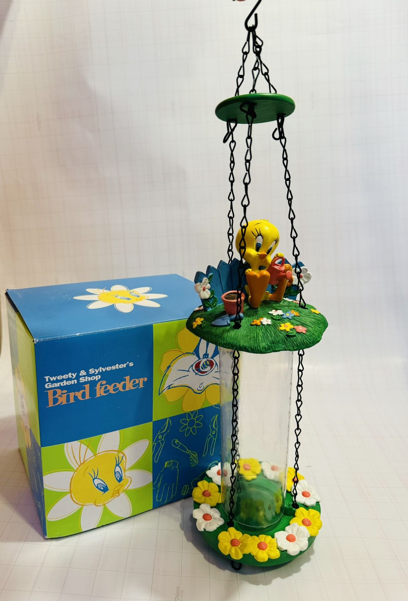Tweety And Sylvester Garden Shop Bird Feeder NIB Vintage WB Studio Exclusive ‘97