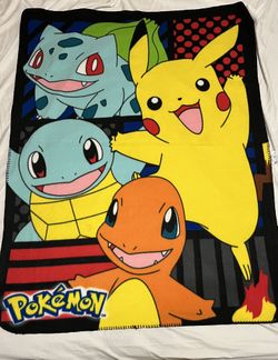 2016 Pokemon Blanket