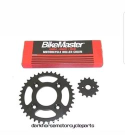 04 thru 16 xr 50 chain sprockets