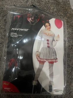 Pennywise IT Chapter Two Halloween Costume Adult Small