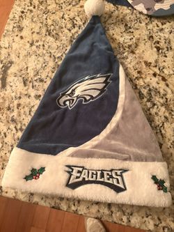 NFL Philadelphia Eagles Santa Hat For Christmas New!