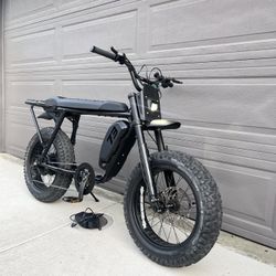 SUPER73 S Adventure (Blackout) SE Electric Bike