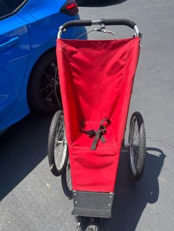 Joggers, baby and mom, get out with some exercise 1 has a sunshade, $89 each
