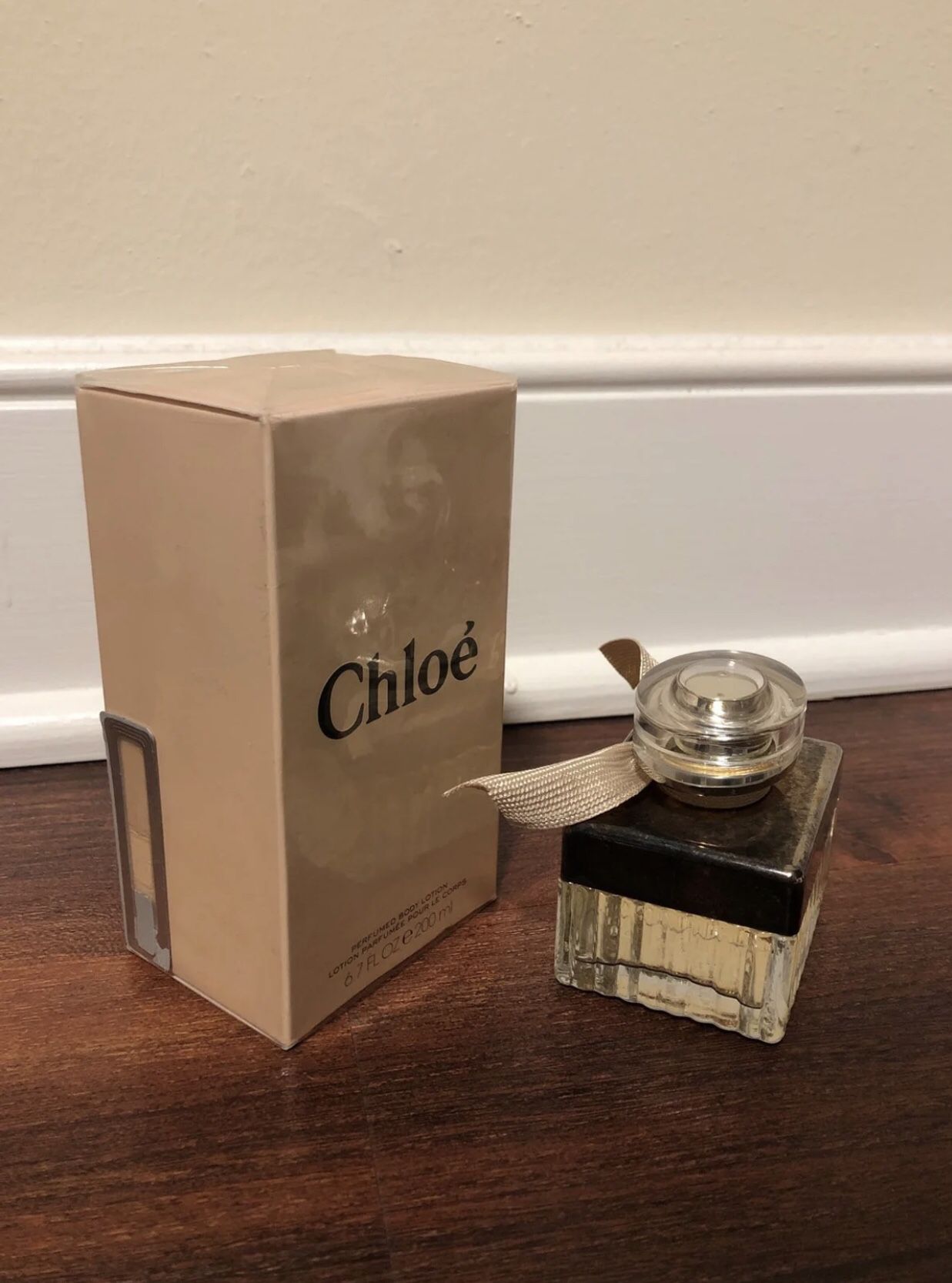 New Chloe body lotion and perfume both Retails together for $100.