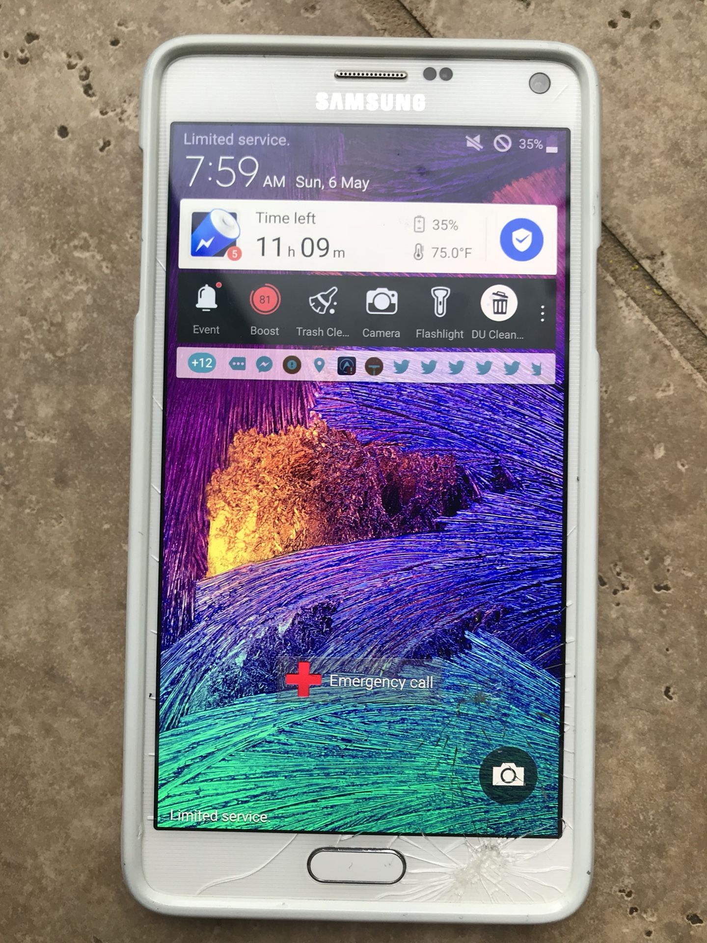 Samsung Note 4 cell phone $55