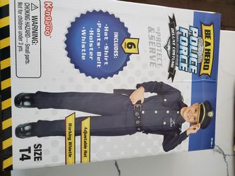 Halloween police costume for 3-4 year old