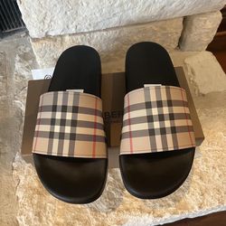Burberry slides