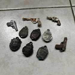 Crackerjack, charms badges toy, gumball machine collectibles vintage