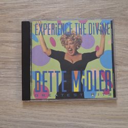 Bette Midler Experience the Divine: Greatest Hits Music CD Compilation Album