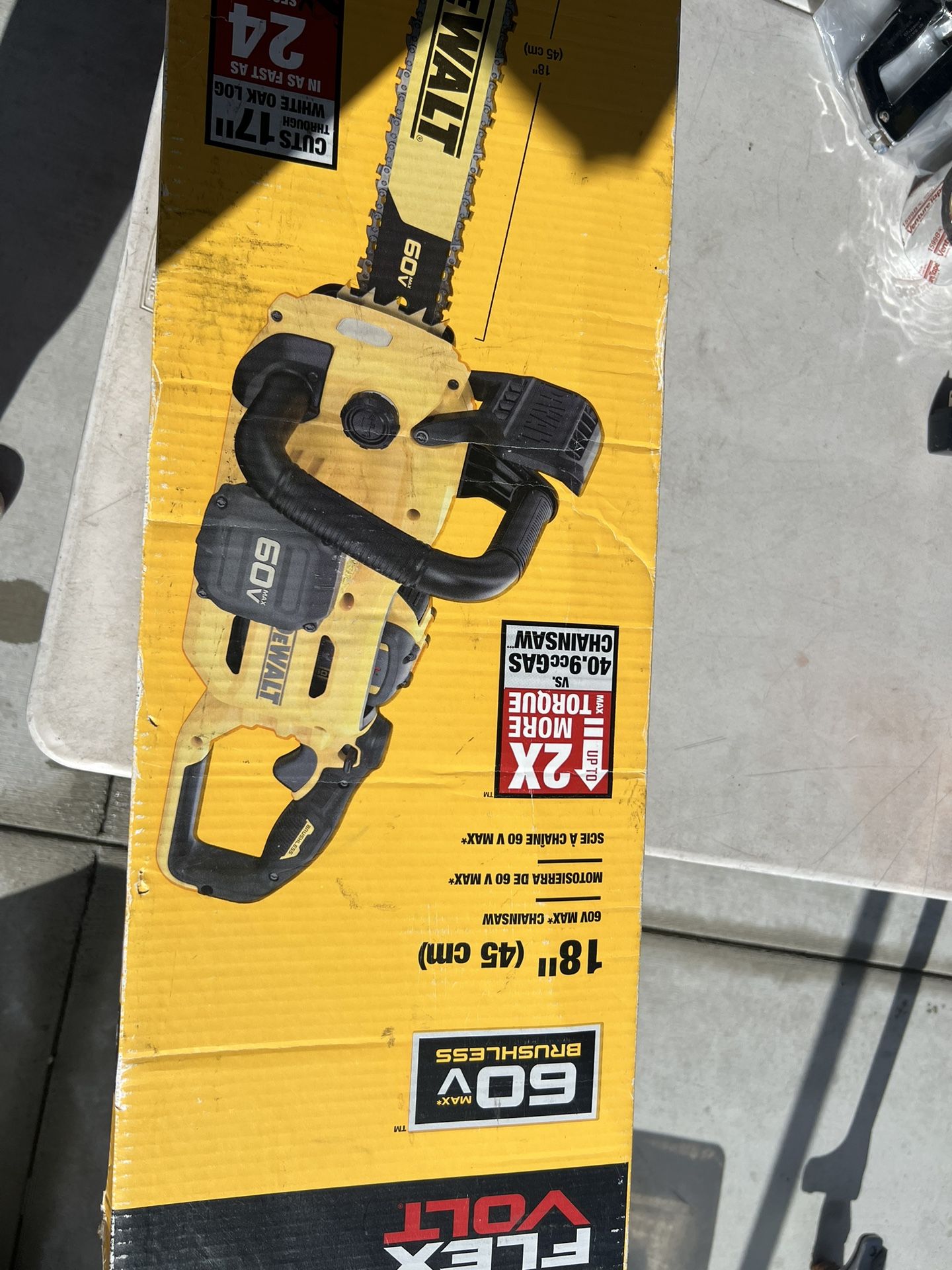 Dewalt Chainsaw