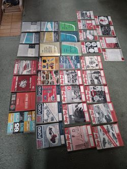 38 Vintage Ford Service Publications 