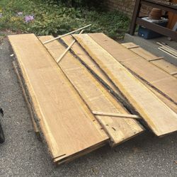 Live Edge White Pine Slabs