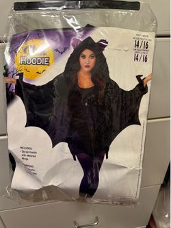 New Bat Women's Costume One Size Fits Small Medium