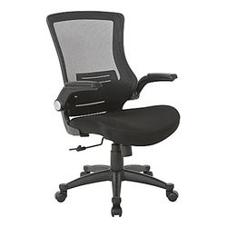 ✨ WorkSmart Manager Chair – Black/Silver