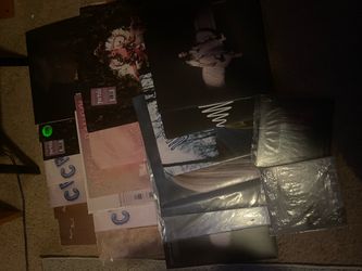 Vinyl collection, Vinyl Stand, Record player