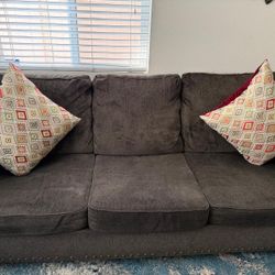 Two Ashley Furniture Sofa, In addition To Dining Table 