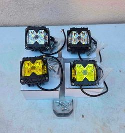 LED Light Pods Work Lights Luces Focos Niebla Neblina