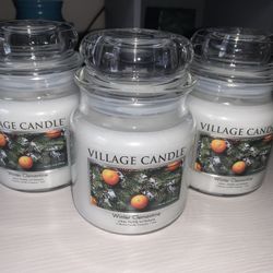 Village Candle Winter Clementine 16oz (3)