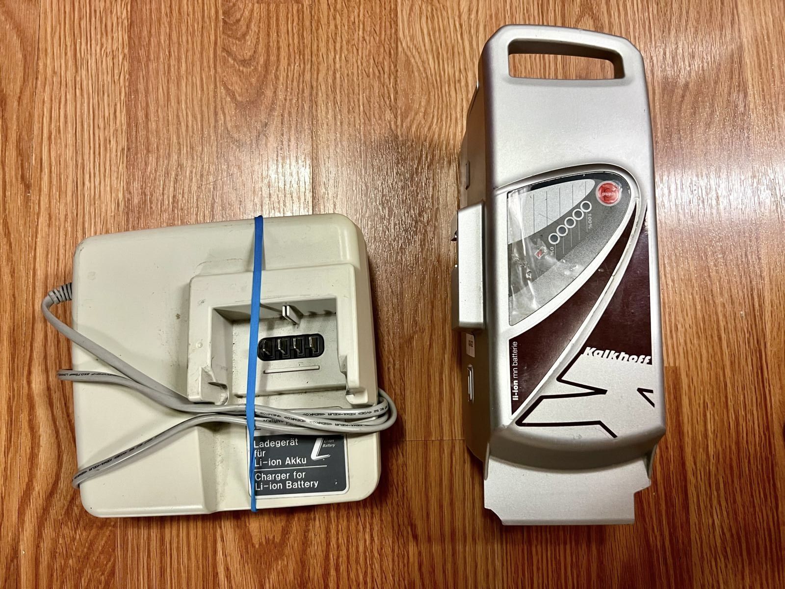 Electric Bike Battery With The Charger