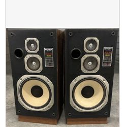  Vintage Fisher Speaker System Model DS-815