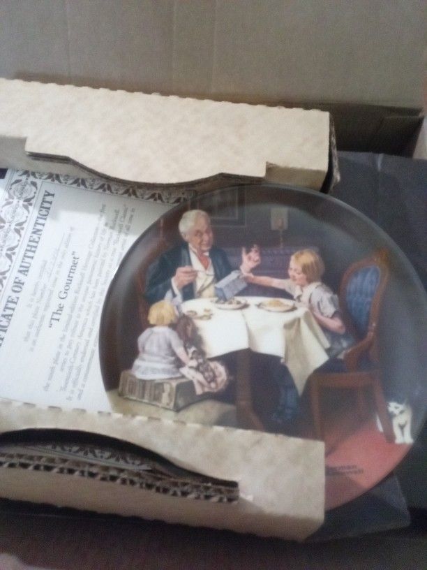 Collectible Plate Called The Gourmet