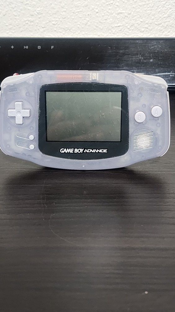 Glacier Blue Clear Nintendo Game Boy Advance