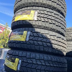 Vendo 245/75-R16 LT nuevas instaladas y balanceadas garantizadas por $480