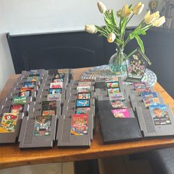 38  Cartridges some Vintage for Nintendo Entertainment System 