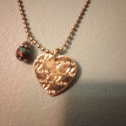Long Fashion Heart Necklace