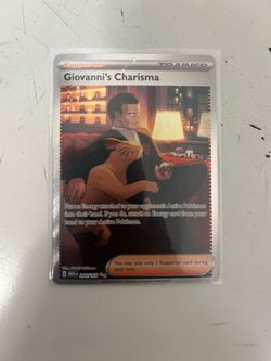 Giovanni’s charisma 151