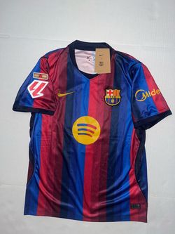 Barcelona Lamine Yamal #10 — Size M — La Liga Patch