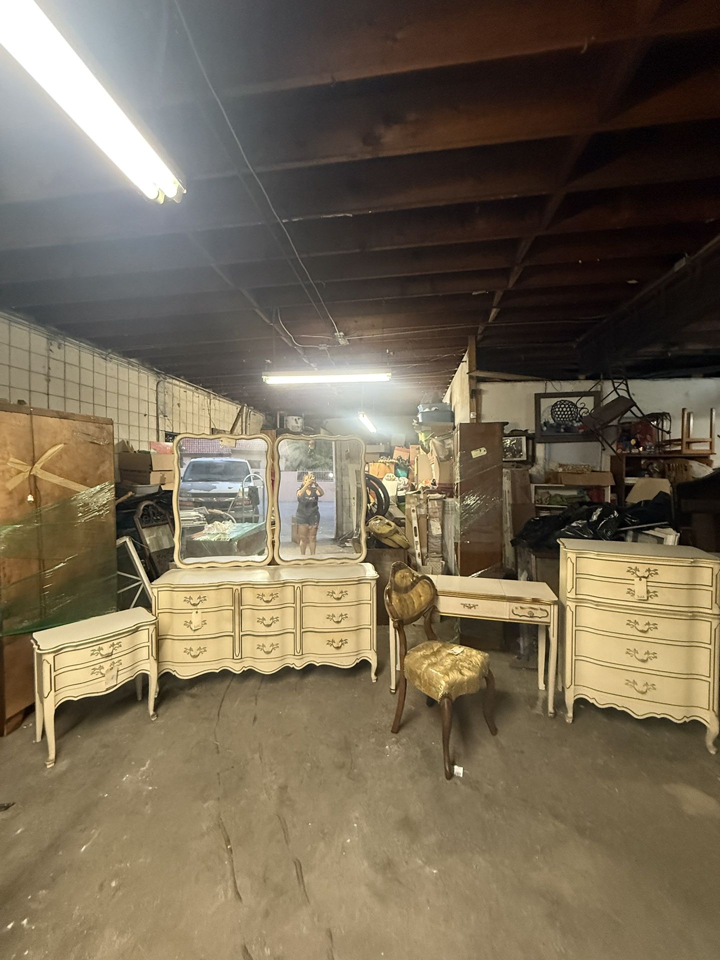 Antique 5 Piece Bedroom Set