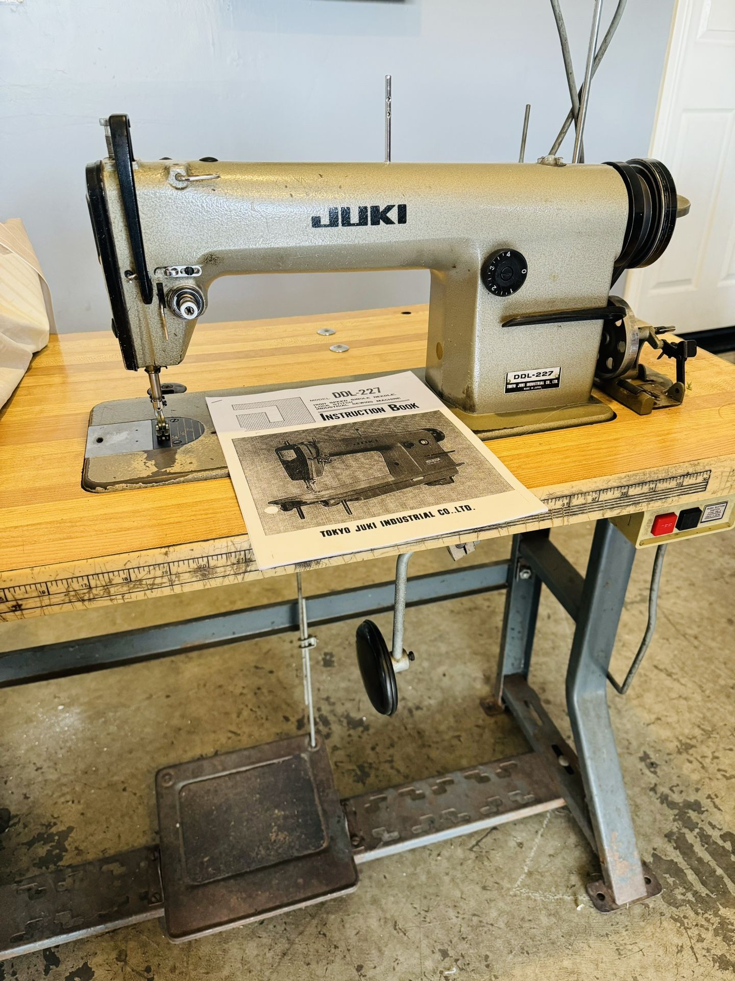 こんにゃくさま専用！！実家整理 昭和レトロ JUKI DDL-227 こんにゃくさま専用！！実家整理 昭和レトロ JUKI DDL-227 - メルカリ