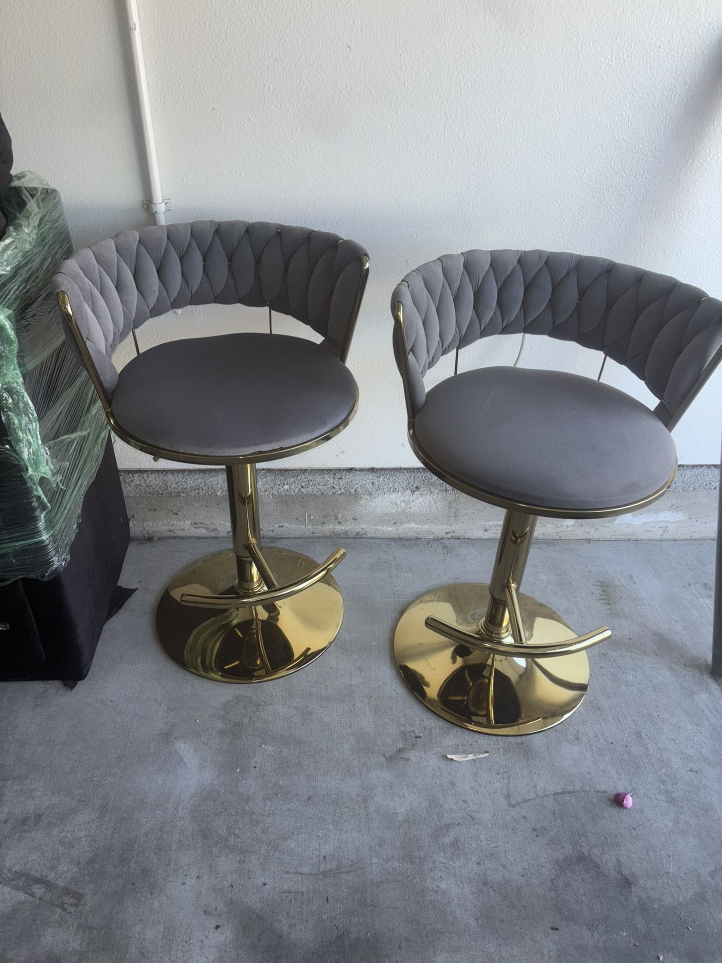 Velvet Bar Stools