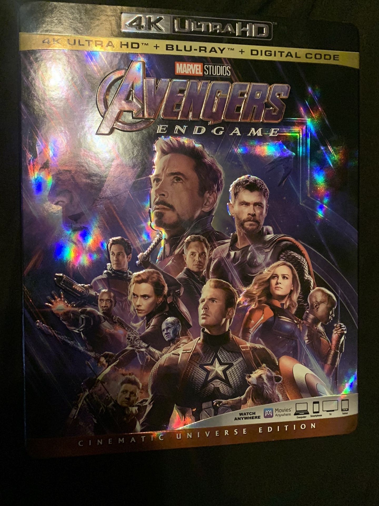 Avengers: Endgame Blu-ray (Blu-ray + Digital HD)