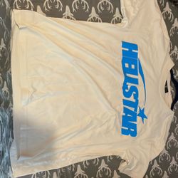 Light Blue And Beige  He’ll Star Shirt 