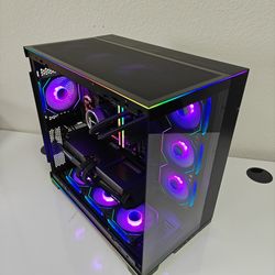Custom Gaming PC - Intel Ultra 7 265K, RX 9070 XT, Z890 Carbon, 32GB, 2TB NVMe Gen4 SSD, Lian Li O11 EVO