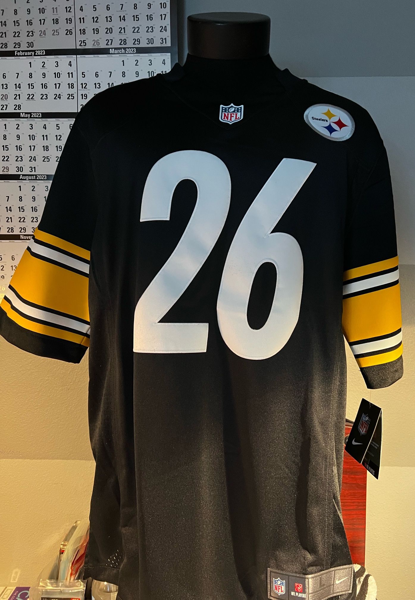 Pittsburgh Steelers Nike #26 Le'Veon Bell Authentic Home Jersey