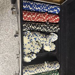 Poker chip set