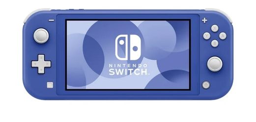 Nintendo switch lite console blue