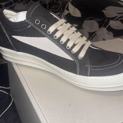 Black Rick Owen Vans