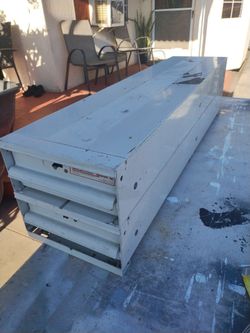 Tool box, weather guard. Measurements are in the pictures.