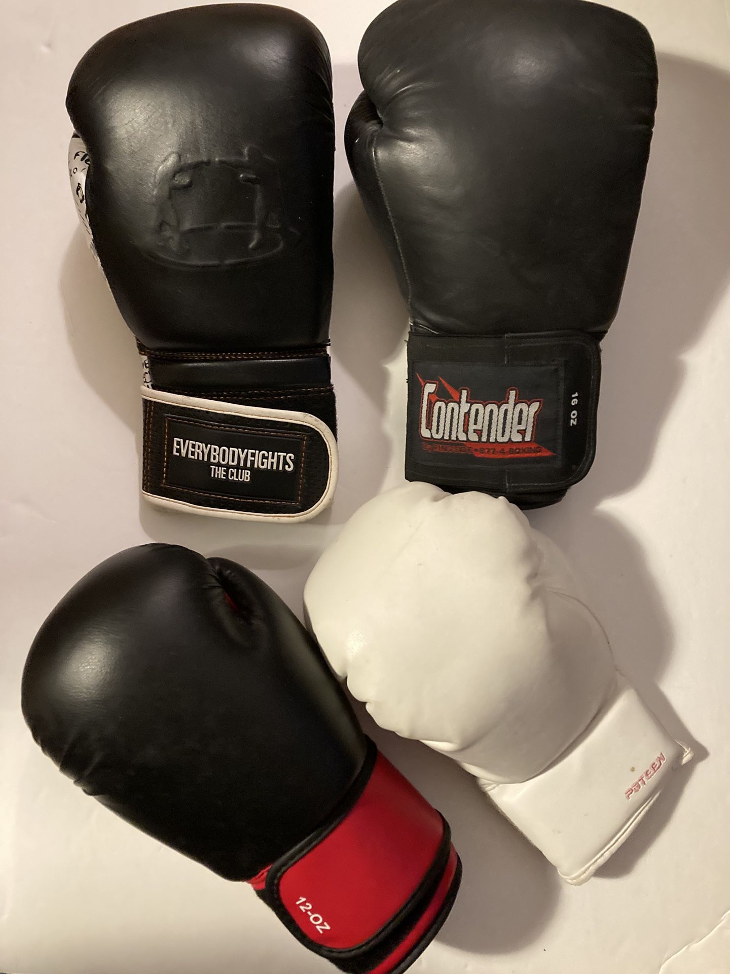 (4) PRs Of Boxing gloves $10 EACH