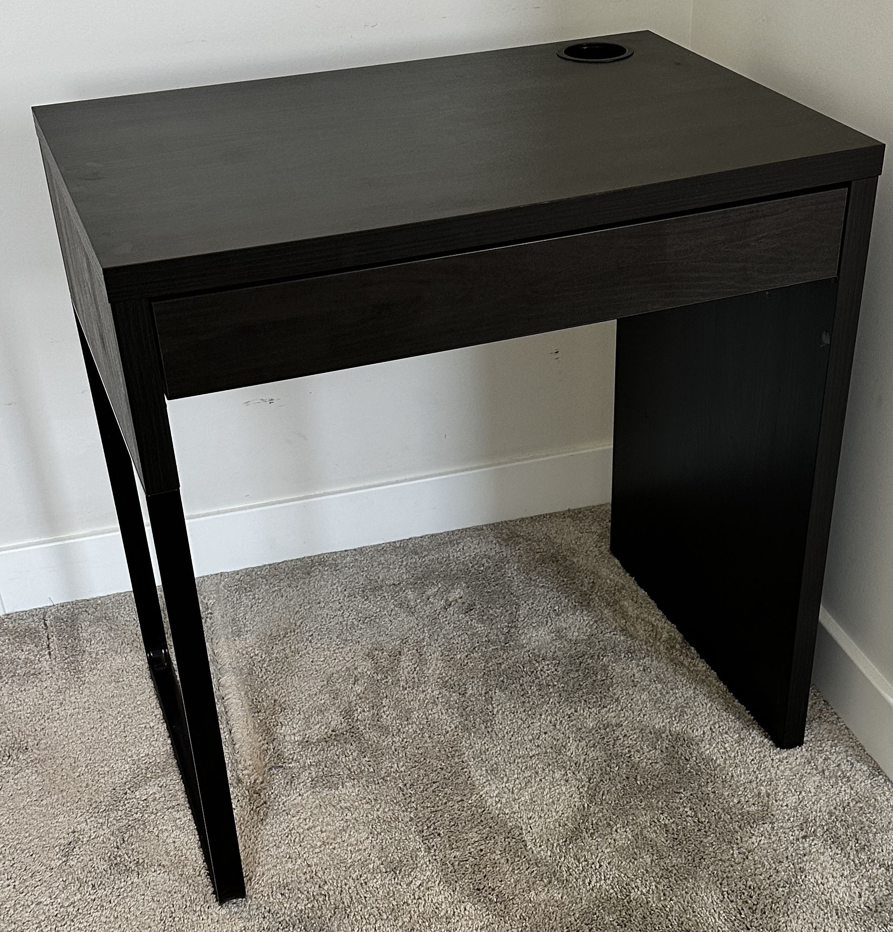 Small Desk with Drawer - Ikea Micke