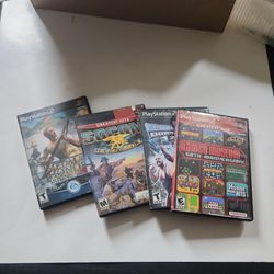 4 Pack Of Old PS2 Games
