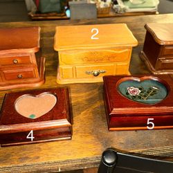 Vintage Jewelry Boxes 