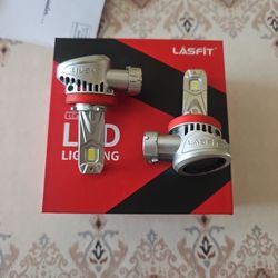 Lasfit LCAIR LED BLUBS H8/H9/H11 LED 6000k 7000LM